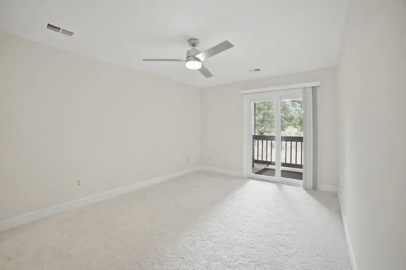 Empty bedroom before virtual staging, Alexandria, VA