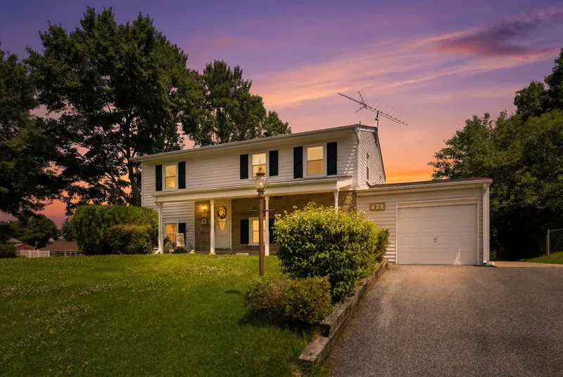 Colonial at twilight in Joppatowne, MD