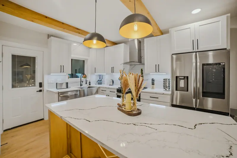Kitchen with island in Culpeper, VA