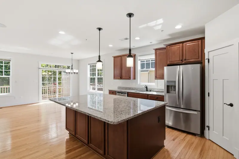 Kitchen with island in Severn, MD