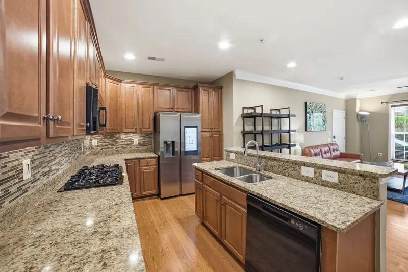 Kitchen with granite counters in the Leesylvania area, VA
