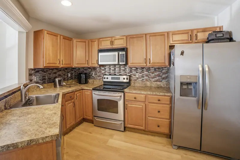 Kitchen in a Lorton, VA townhome