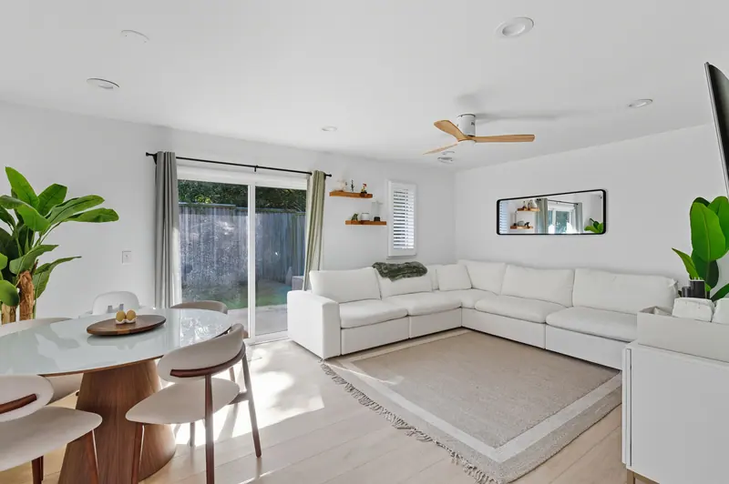 Bright living room in Silver Spring, MD