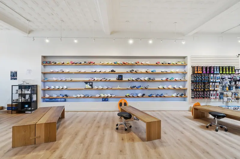 Retail store interior in Old Town Alexandria, VA