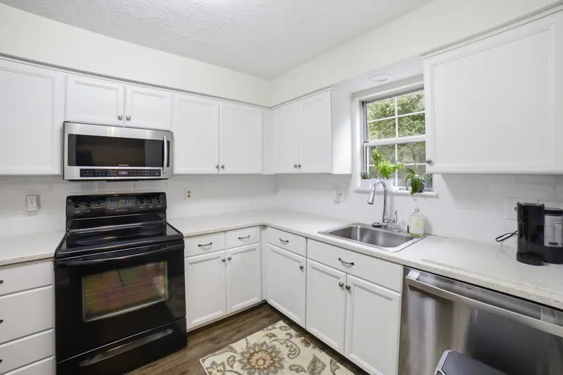 White kitchen in Lorton, VA